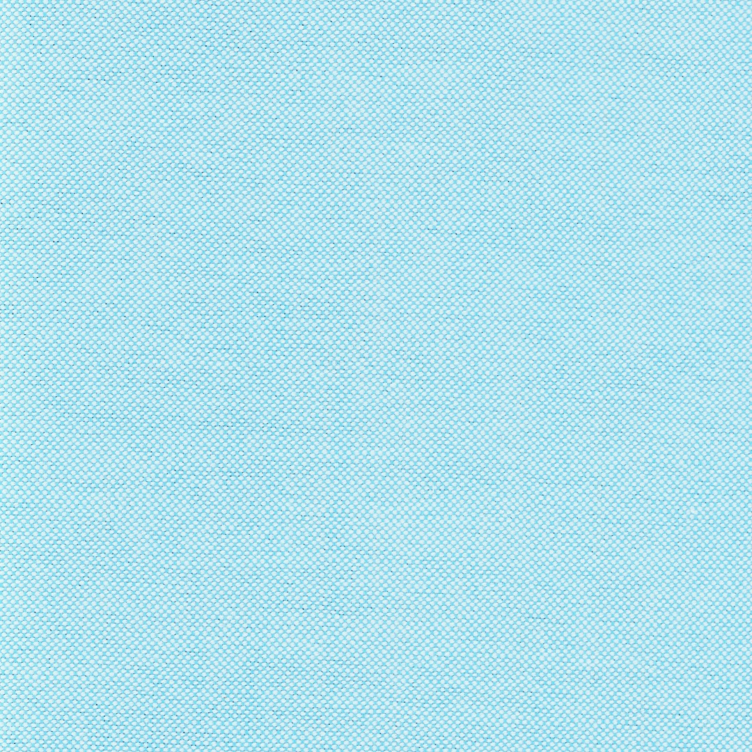 Turquoise Blue Two-Ply Pima Cotton Oxford